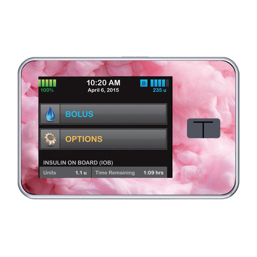 Peelz Cotton Candy Sticker for Tandem t:slim Peelz/Stickers Black