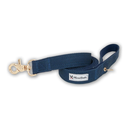 Warren London Fabric Dog Leash - Blue Leashes, Collars & Accessories White Smoke