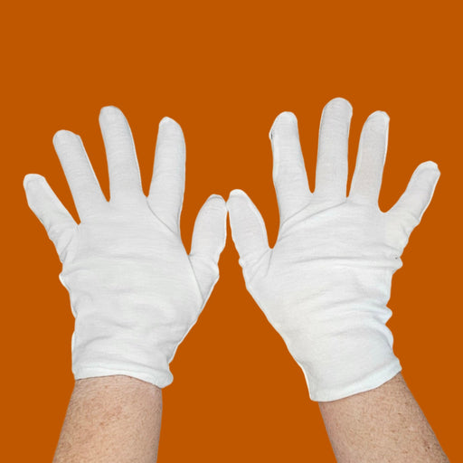 By Robin Creations Cotton Eczema Healing Gloves - Adult & Children Sizes Accessories & Containers Chocolate 1 Pair / Adult (Medium/Large),2 Pairs / Adult (Medium/Large)