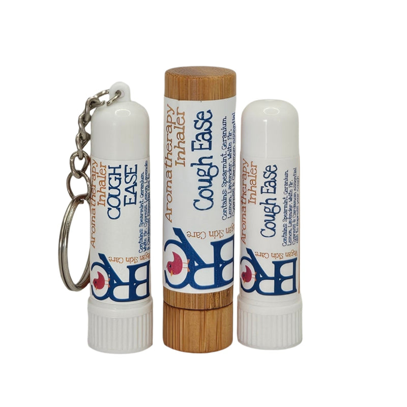 By Robin Creations Cough Ease Aromatherapy Inhaler Aromatherapy White Smoke Plastic - with a keychain,Plastic - without a keychain,Bamboo (100% Plastic-Free & Zero Waste)