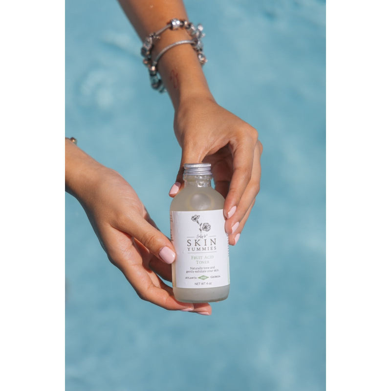 Sally B's Skin Yummies Fruit Acid Toner Plant Based for Smooth Radiant Skin Face Cadet Blue