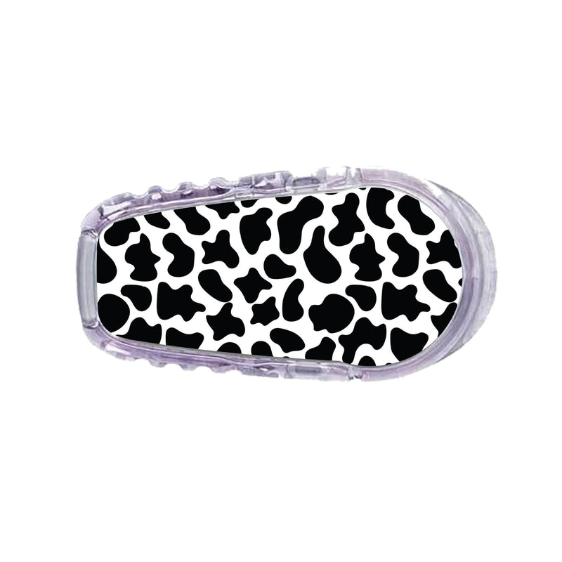 Peelz Cow Print Sticker Designed for the DEXCOM Transmitter Peelz/Stickers White Smoke G6