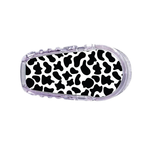Peelz Cow Print Sticker Designed for the DEXCOM Transmitter Peelz/Stickers White Smoke G6