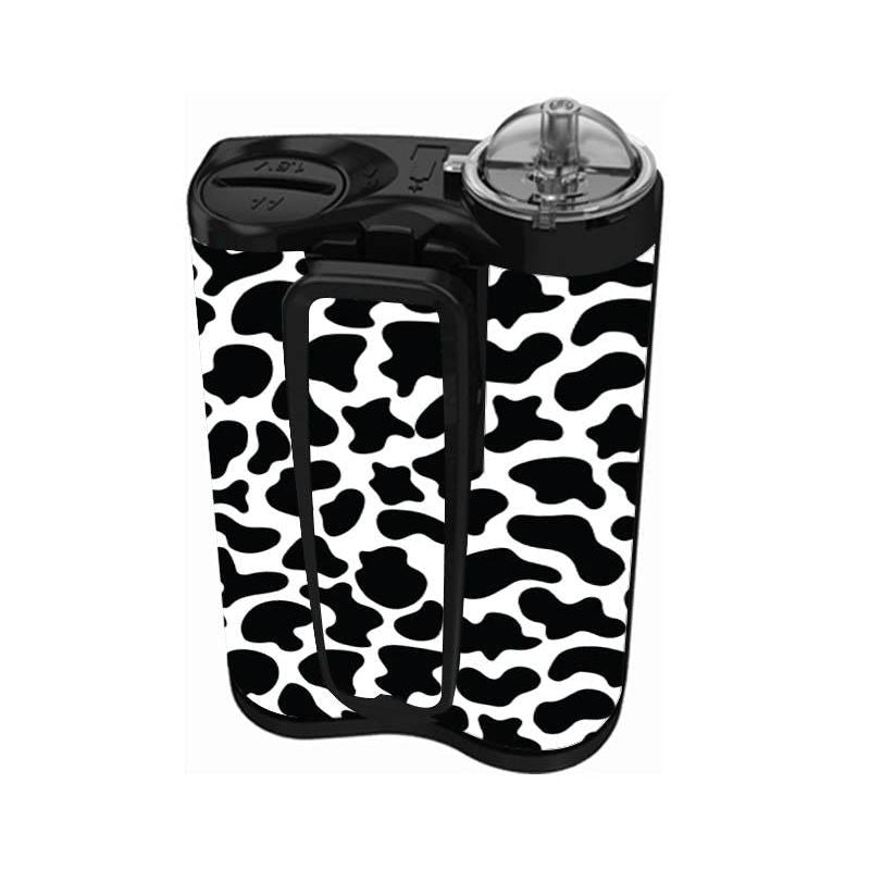 Peelz Cow Print Sticker for Medtronic MiniMed 770G & 780G Peelz/Stickers Black Back and Clip Peelz