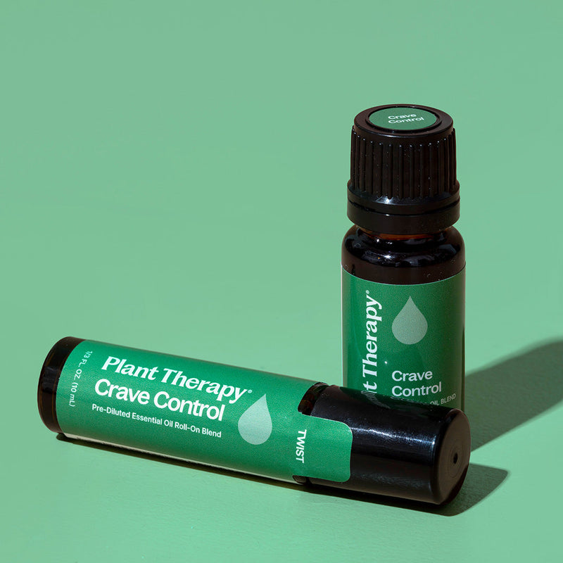 Plant Therapy Crave Control Essential Oil Blend Essential Oil Dark Sea Green 10 mL