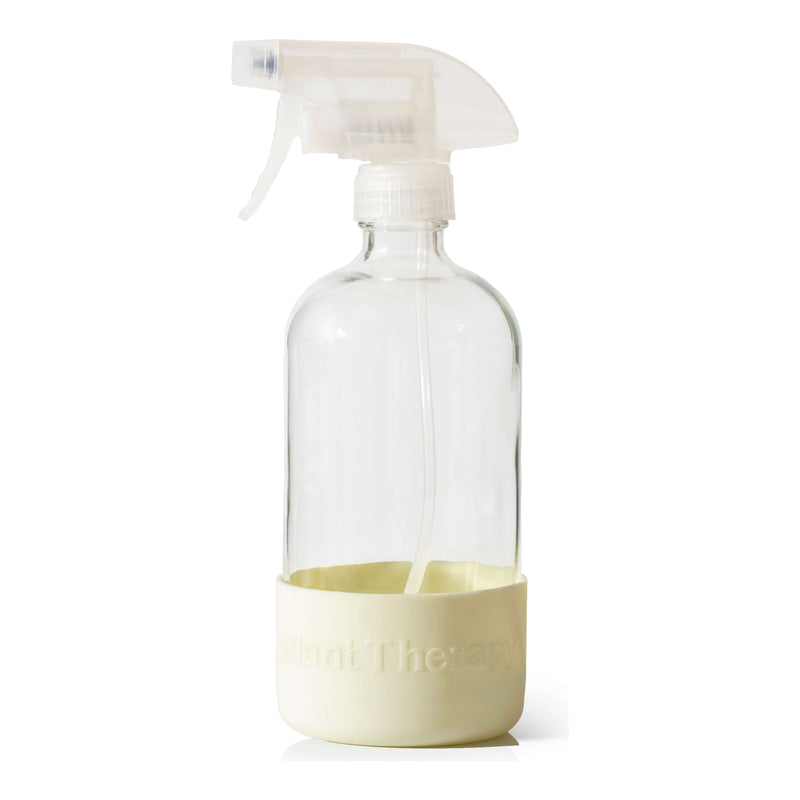 Plant Therapy Glass Spray Bottle with Chamomile Sleeve Household Beige Chamomile Sleeve