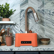 ZAQ Skin & Body ZAQ Lumin Aromatherapy Diffuser | Ultrasonic Mist, LED Lamp & Humidifier Diffusers Dark Gray Orange