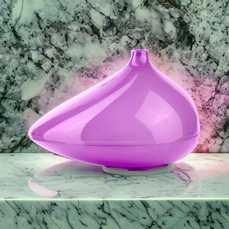 ZAQ Skin & Body Gem Aromatherapy Essential Oil Diffuser Diffusers Light Slate Gray Purple