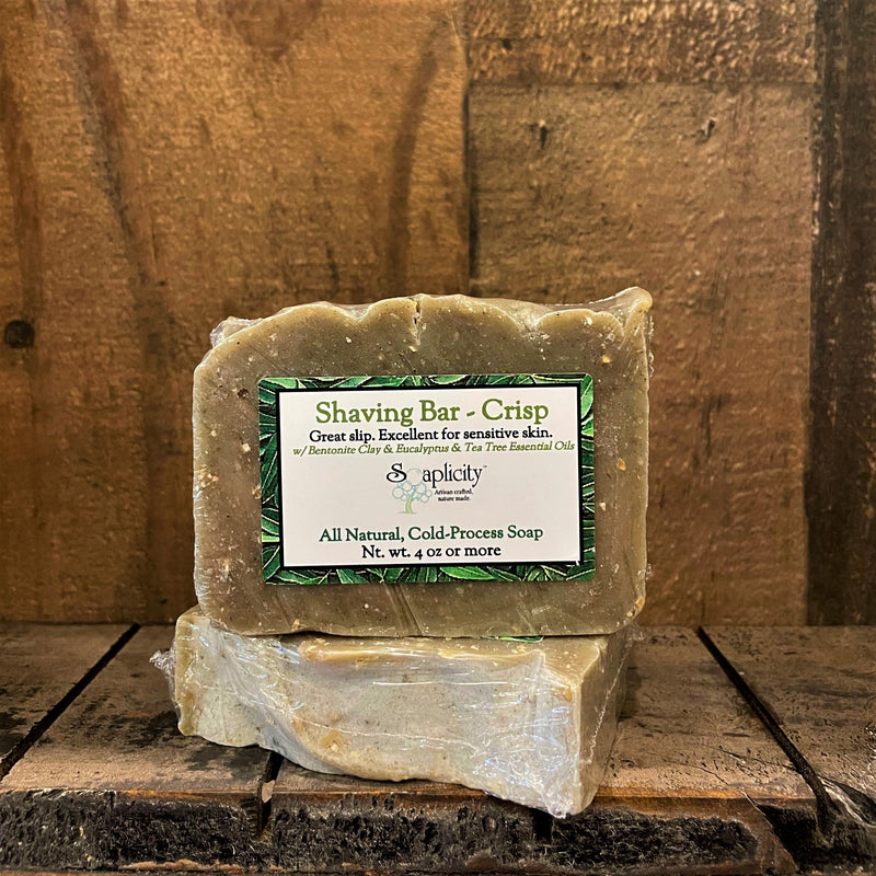 Soaplicity Crisp Shaving Soap Shaving Soap Sienna Default Title