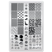 UberChic Beauty Cruise Away Stamping Plate Light Gray