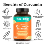 Further Food Premium Curcumin Turmeric Eastern Remedies White Smoke 1 Pack,2 Pack,3 Pack