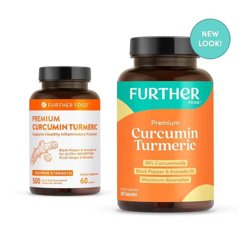 Further Food Premium Curcumin Turmeric Eastern Remedies White Smoke 1 Pack,2 Pack,3 Pack