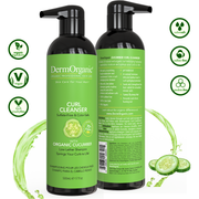 DermOrganic Official Shop Curl Shampoo Shampoo Yellow Green 16.9 fl oz (500ml)