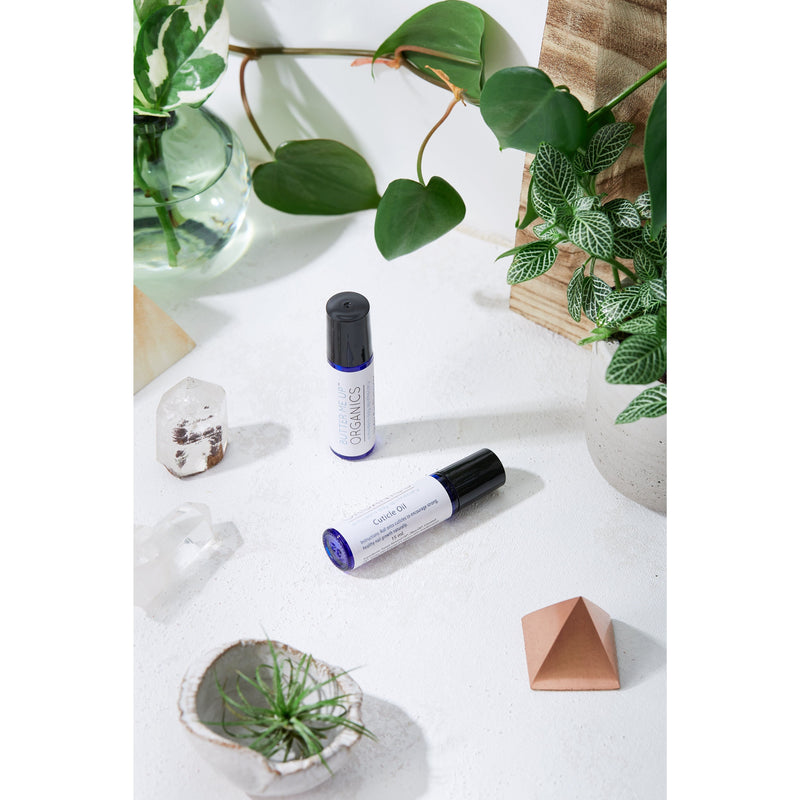 Butter Me Up Organics Organic Cuticle Oil / Healthy Nails / Strong Nails / Nail Growth / Butter Me Up Organics Body Light Gray