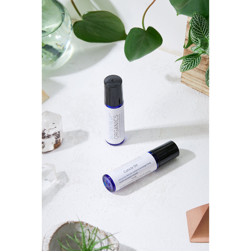 Butter Me Up Organics Organic Cuticle Oil / Healthy Nails / Strong Nails / Nail Growth / Butter Me Up Organics Body Light Gray
