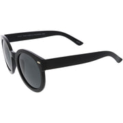 zeroUV Womens Designer Round Oversize Retro Fashion Sunglasses 8623 Sunglasses White Smoke Havana Green,Havana Amber,Black Lavender,Black Smoke,Blue Lavender,Nude Amber,Smoke Lavender,Block Tortoise Amber,White Smoke,Red Smoke,Tortoise  Brown,Black / Smoke (Polarized),Tortoise / Brown (Polarized),Clear / Clear