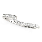 Bids.com 14k White Gold Curved Design Round Diamond Wedding Band (1/4 cttw) Rings White Smoke 3 / White Gold,3.5 / White Gold,4 / White Gold,4.5 / White Gold,5 / White Gold,5.5 / White Gold,6 / White Gold,6.5 / White Gold,7 / White Gold,7.5 / White Gold,8 / White Gold,8.5 / White Gold,9 / White Gold