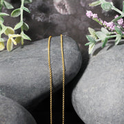 Bids.com 14k Yellow Gold Diamond Cut Rolo Chain 1.1mm Necklaces Gray 16 / Yellow Gold,18 / Yellow Gold,20 / Yellow Gold