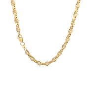 Bids.com 4.5mm 14k Yellow Gold Anchor Chain Necklaces White Smoke 20 / Yellow Gold,24 / Yellow Gold