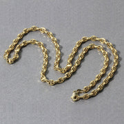 Bids.com 4.5mm 14k Yellow Gold Anchor Chain Necklaces Dark Gray 20 / Yellow Gold,24 / Yellow Gold