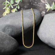 Bids.com 14k Yellow Gold Franco Chain 1.2mm Necklaces Black 16 / Yellow Gold,18 / Yellow Gold,20 / Yellow Gold,24 / Yellow Gold