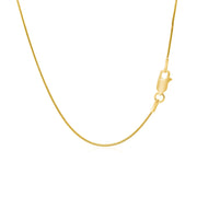 Bids.com 14k Yellow Gold Round Snake Chain 0.9mm Necklaces White Smoke 16 / Yellow Gold,18 / Yellow Gold,20 / Yellow Gold,24 / Yellow Gold,Default Title / Yellow Gold
