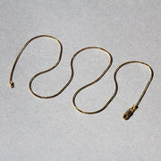 Bids.com 14k Yellow Gold Round Snake Chain 0.9mm Necklaces Gray 16 / Yellow Gold,18 / Yellow Gold,20 / Yellow Gold,24 / Yellow Gold,Default Title / Yellow Gold