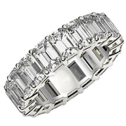 Bids.com Emerald Cut Lab Grown Diamond Eternity Ring in 14k White Gold (8 cttw FG/VS2) Rings White Smoke 4 / White Gold,4.5 / White Gold,5 / White Gold,5.5 / White Gold,6 / White Gold,6.5 / White Gold,7 / White Gold,7.5 / White Gold,8 / White Gold,8.5 / White Gold,9 / White Gold