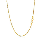 Bids.com 2.0mm 14k Yellow Gold Solid Diamond Cut Rope Chain Necklaces White Smoke 16 / Yellow Gold,18 / Yellow Gold,20 / Yellow Gold,22 / Yellow Gold,24 / Yellow Gold,30 / Yellow Gold,36 / Yellow Gold,One / Yellow Gold