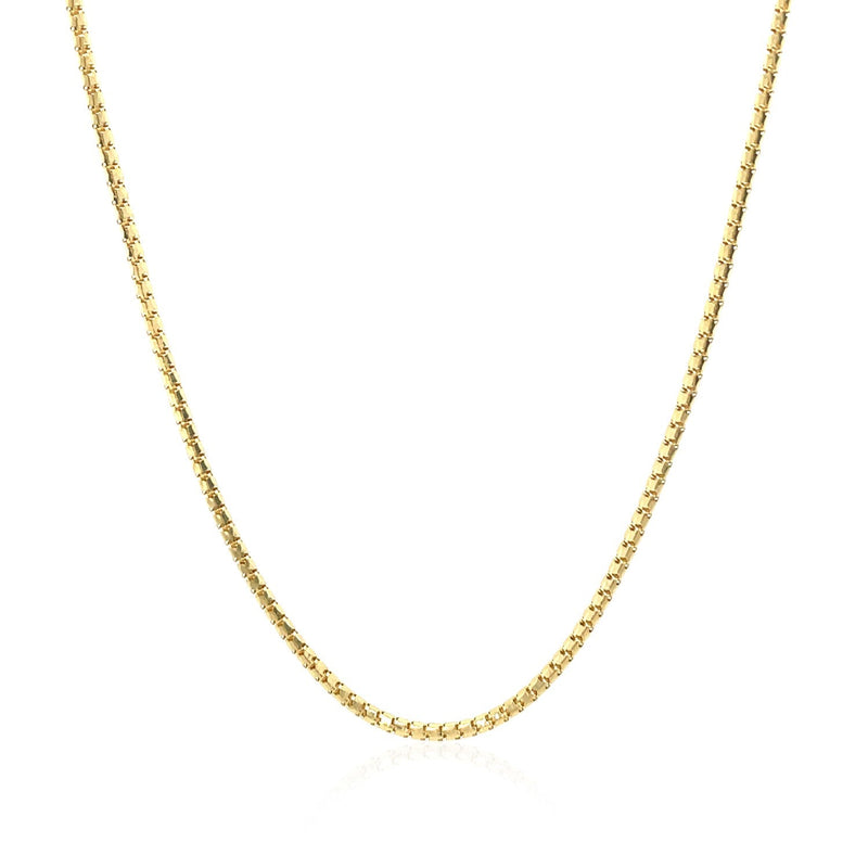 Bids.com 14k Yellow Gold Ice Chain 1.3mm Necklaces White Smoke 16 / Yellow Gold,18 / Yellow Gold,20 / Yellow Gold