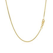 Bids.com 14k Yellow Gold Gourette Chain 1.0mm Necklaces White Smoke 16 / Yellow Gold,18 / Yellow Gold,20 / Yellow Gold,One / Yellow Gold