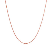 Bids.com 14k Rose Gold Diamond Cut Round Wheat Chain 0.6mm Necklaces White Smoke 16 / Rose Gold,18 / Rose Gold,20 / Rose Gold,One / Rose Gold
