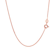 Bids.com 14k Rose Gold Diamond Cut Round Wheat Chain 0.6mm Necklaces White Smoke 16 / Rose Gold,18 / Rose Gold,20 / Rose Gold,One / Rose Gold