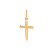 Bids.com 14k Two Tone Gold Crucifix Motif Pendant Pendants White Smoke Two-Tone Gold