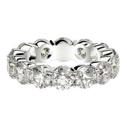 Bids.com Round Cut Lab Grown Diamond Eternity Ring in 14k White Gold (6 cttw FG/VS2) Rings White Smoke 4 / White Gold,4.5 / White Gold,5 / White Gold,5.5 / White Gold,6 / White Gold,6.5 / White Gold,7 / White Gold,7.5 / White Gold,8 / White Gold,8.5 / White Gold,9 / White Gold