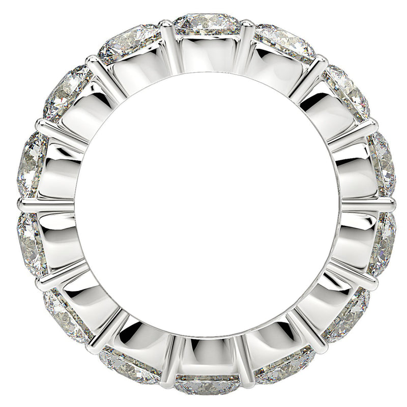 Bids.com Round Cut Lab Grown Diamond Eternity Ring in 14k White Gold (6 cttw FG/VS2) Rings White Smoke 4 / White Gold,4.5 / White Gold,5 / White Gold,5.5 / White Gold,6 / White Gold,6.5 / White Gold,7 / White Gold,7.5 / White Gold,8 / White Gold,8.5 / White Gold,9 / White Gold
