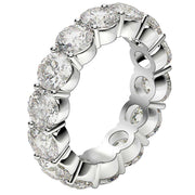 Bids.com Round Cut Lab Grown Diamond Eternity Ring in 14k White Gold (6 cttw FG/VS2) Rings White Smoke 4 / White Gold,4.5 / White Gold,5 / White Gold,5.5 / White Gold,6 / White Gold,6.5 / White Gold,7 / White Gold,7.5 / White Gold,8 / White Gold,8.5 / White Gold,9 / White Gold