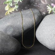 Bids.com 14k Yellow Gold Round Snake Chain 0.7mm Necklaces Dark Slate Gray 16 / Yellow Gold,18 / Yellow Gold,20 / Yellow Gold,One / Yellow Gold