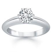 Bids.com 14k White Gold Solitaire Cathedral Engagement Ring Rings White Smoke 4 / White Gold,4.5 / White Gold,5 / White Gold,5.5 / White Gold,6 / White Gold,6.5 / White Gold,7 / White Gold,7.5 / White Gold,8 / White Gold,8.5 / White Gold,9 / White Gold