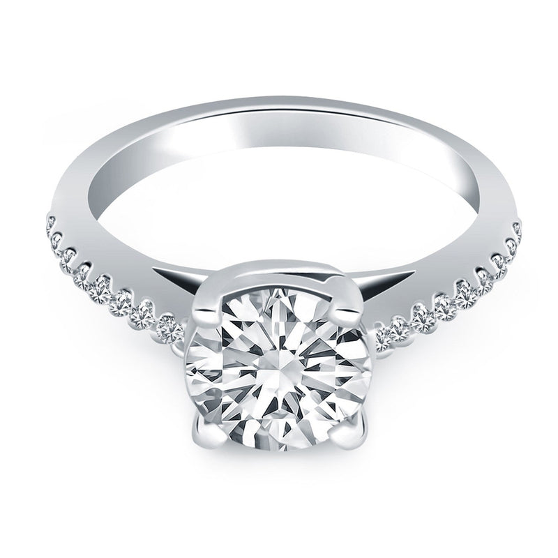 Bids.com 14k White Gold Trellis Diamond Engagement Ring Rings White Smoke 4 / White Gold,4.5 / White Gold,5 / White Gold,5.5 / White Gold,6 / White Gold,6.5 / White Gold,7 / White Gold,7.5 / White Gold,8 / White Gold,8.5 / White Gold,9 / White Gold