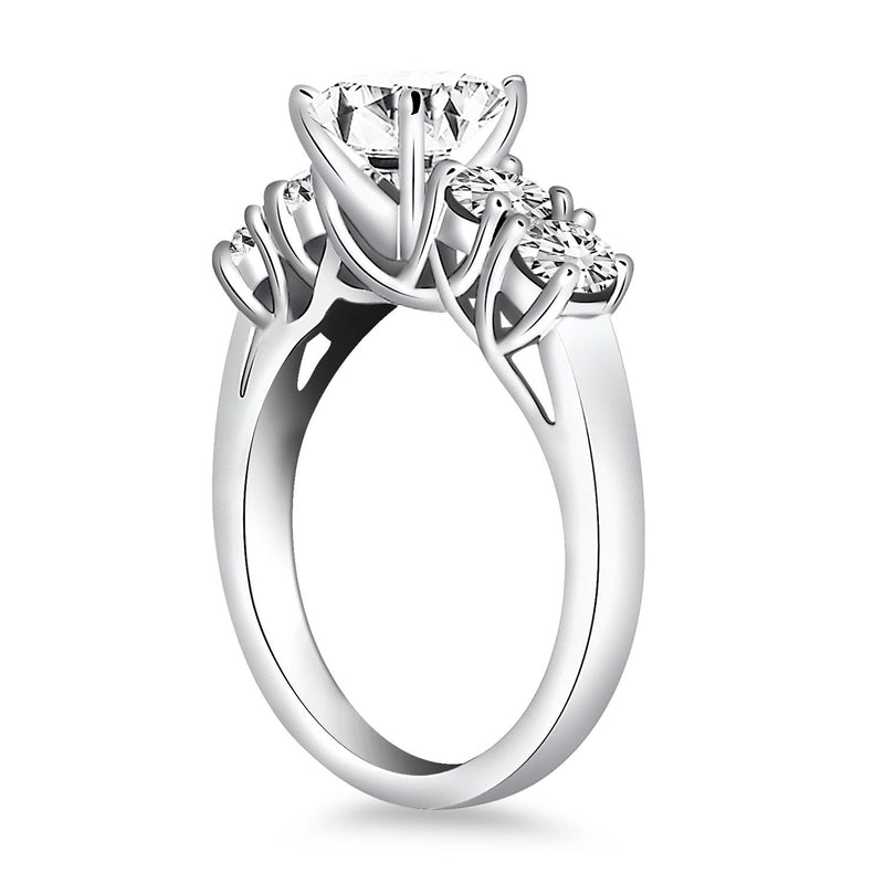 Bids.com 14k White Gold Five Stone Diamond Trellis Engagement Ring Rings White Smoke 4 / White Gold,4.5 / White Gold,5 / White Gold,5.5 / White Gold,6 / White Gold,6.5 / White Gold,7 / White Gold,7.5 / White Gold,8 / White Gold,8.5 / White Gold,9 / White Gold