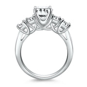Bids.com 14k White Gold Five Stone Diamond Trellis Engagement Ring Rings White Smoke 4 / White Gold,4.5 / White Gold,5 / White Gold,5.5 / White Gold,6 / White Gold,6.5 / White Gold,7 / White Gold,7.5 / White Gold,8 / White Gold,8.5 / White Gold,9 / White Gold