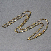 Bids.com 2.0mm 14k Two-Tone Gold Singapore Chain Necklaces Light Slate Gray 16 / Two-Tone Gold,18 / Two-Tone Gold,20 / Two-Tone Gold