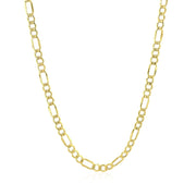 Bids.com 2.8mm 10k Yellow Gold Lite Figaro Chain Necklaces White Smoke 18 / Yellow Gold,20 / Yellow Gold,24 / Yellow Gold,One / Yellow Gold