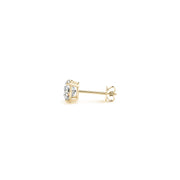 Bids.com 1 cttw Certified IGI Lab Grown Round Diamond Stud Earrings 14k Yellow Gold (G/VS2) Earrings White Smoke Yellow Gold