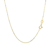 Bids.com 14k Yellow Gold Classic Box Chain 0.6mm Necklaces White Smoke 13 / Yellow Gold,16 / Yellow Gold,17 / Yellow Gold,18 / Yellow Gold,20 / Yellow Gold,24 / Yellow Gold