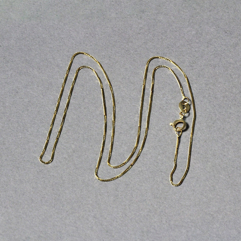Bids.com 14k Yellow Gold Classic Box Chain 0.6mm Necklaces Dark Gray 13 / Yellow Gold,16 / Yellow Gold,17 / Yellow Gold,18 / Yellow Gold,20 / Yellow Gold,24 / Yellow Gold