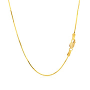 Bids.com 14k Yellow Gold Octagonal Shiny Snake Chain 0.8mm Necklaces White Smoke 16 / Yellow Gold,18 / Yellow Gold,20 / Yellow Gold,24 / Yellow Gold,One / Yellow Gold