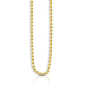 Bids.com 14k Yellow Gold Oval Mirror Chain (2.20 mm) Necklaces White Smoke 16 / Yellow Gold,18 / Yellow Gold,24 / Yellow Gold