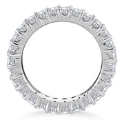 Bids.com 14k White Gold Common Prong Round Diamond Eternity Ring Rings White Smoke 4 / White Gold,5 / White Gold,6 / White Gold,7 / White Gold,8 / White Gold